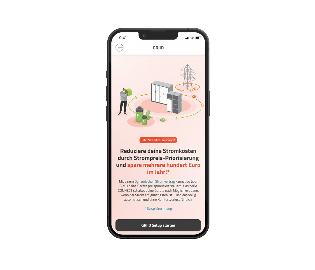 Mockup_neoom_App_GRIID_Startbildschirm