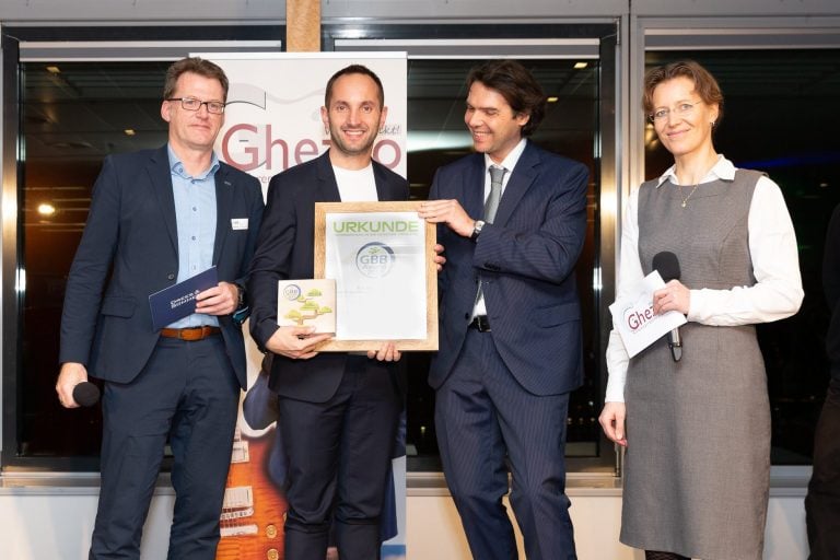 GBB Award Übergabe Walter Kreisel