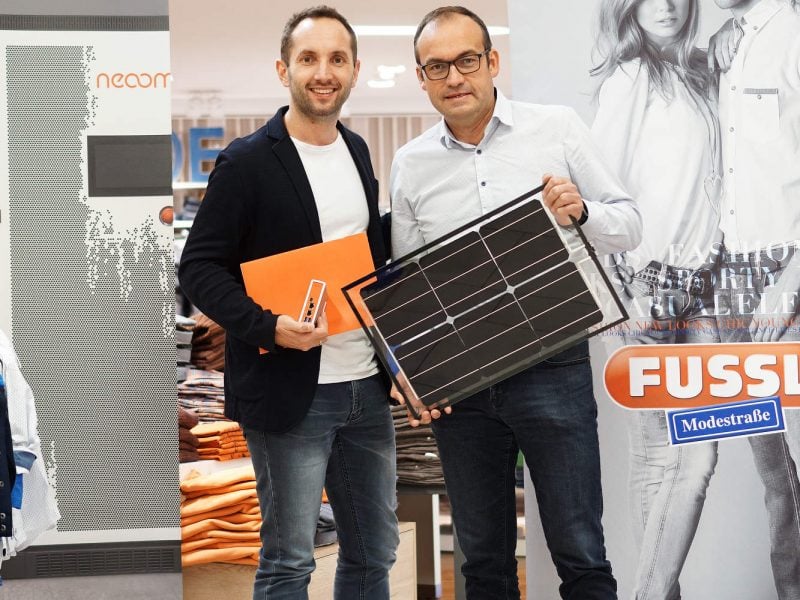 Fussl vertraut auf neoom